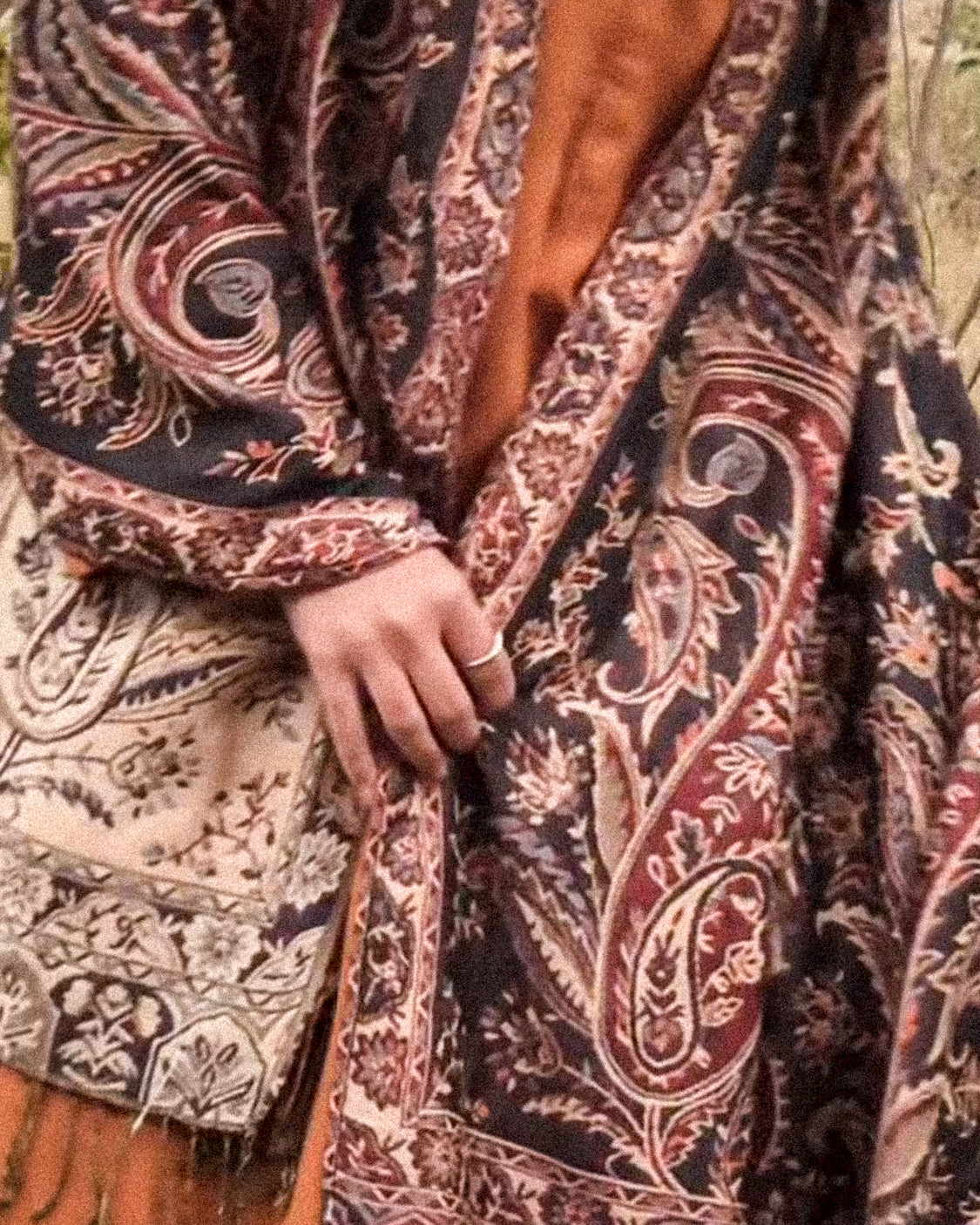 Dark Brown Pashmina Hijab //. Premium Scarves
