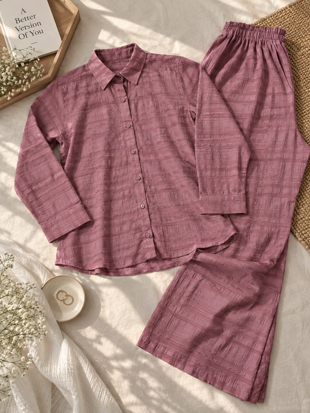 Linen Relaxed Co-Ord Set | Modest But Chic.