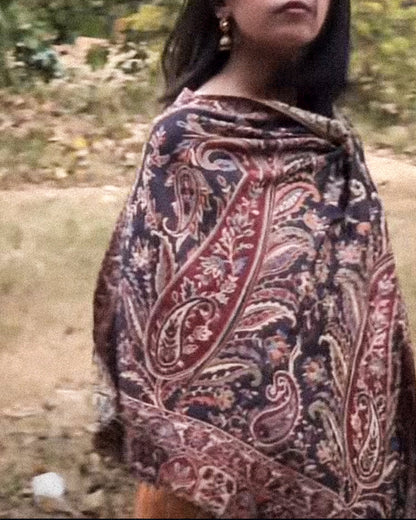 Dark Brown Pashmina Hijab //. Premium Scarves