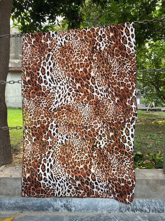 Leopard Print Hijab //. Premium Summer Scarves