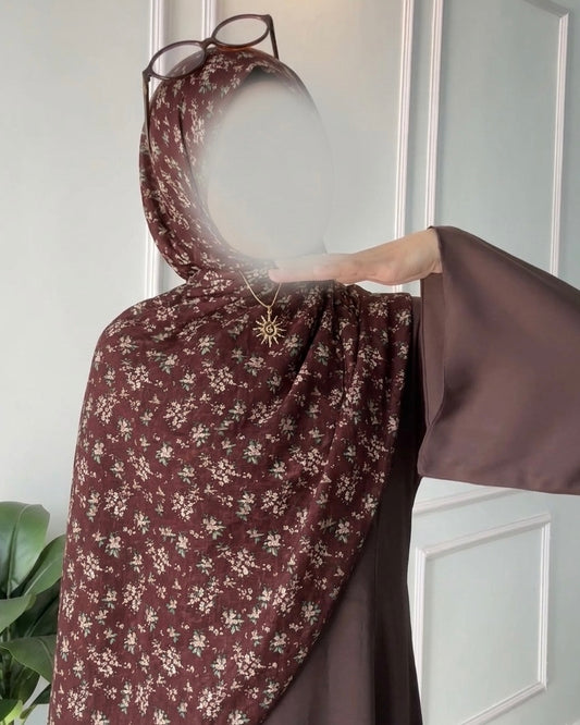Floral Hijab //. Premium Summer Scarves
