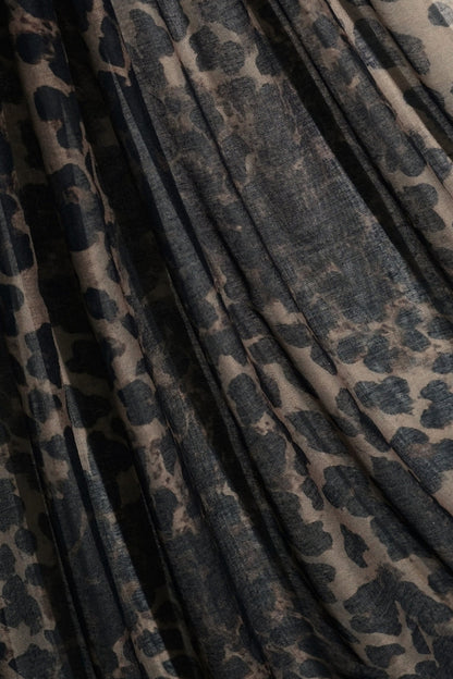 Panther Print Hijab //. Premium Summer Scarves