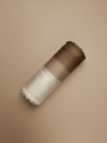 Brown Dual-Color Seamless Hijab