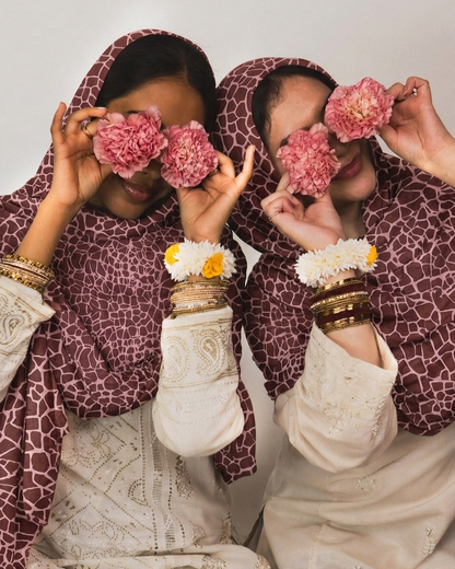 Blushing Crocodile Hijab //. Premium Summer Scarves