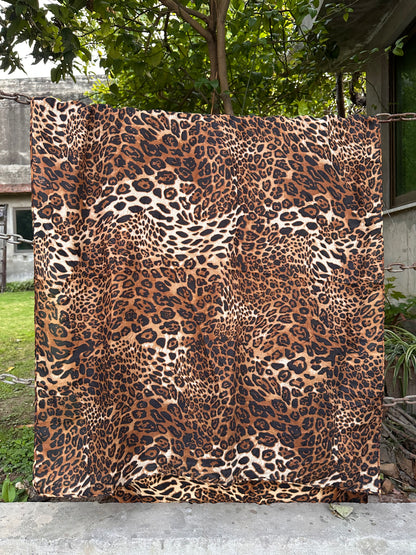 Leopard Print Hijab //. Premium Summer Scarves