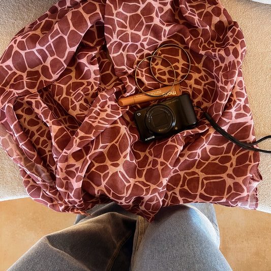 Blushing Crocodile Hijab //. Premium Summer Scarves