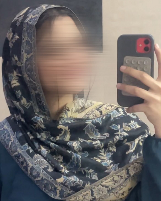 Dark Blue [Jeans Blue] Pashmina Hijab //. Premium Scarves