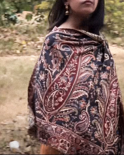 Dark Brown Pashmina Hijab //. Premium Scarves