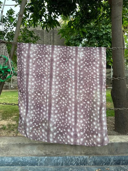 Fawn Deer Print Hijab (Dust Plum) //. Premium Summer Scarves