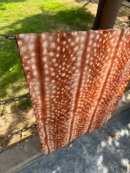 Fawn Deer Print Hijab (Brown) //. Premium Summer Scarves