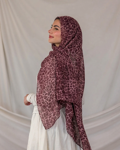 Blushing Crocodile Hijab //. Premium Summer Scarves