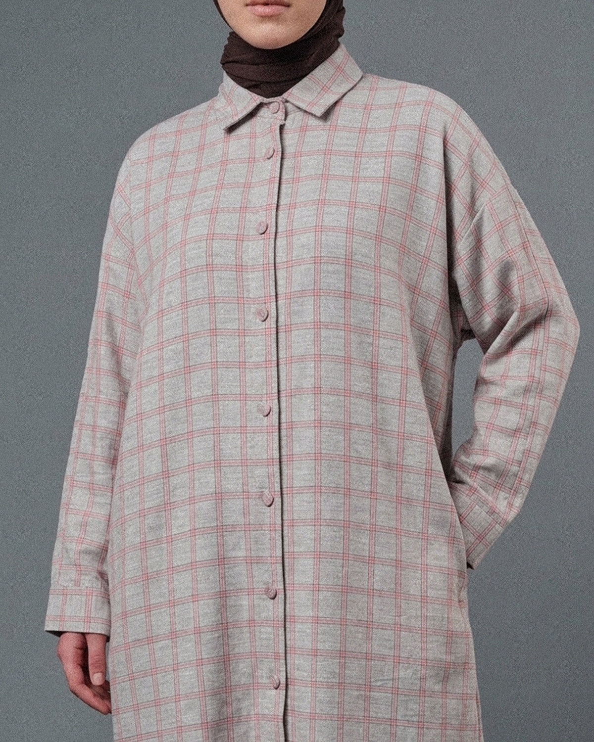 Plaid Long Dress | Modest but Chic.