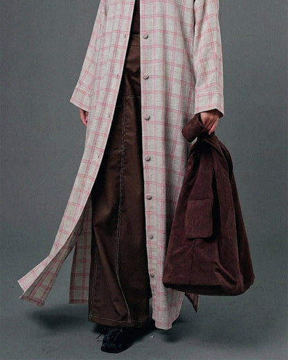 Plaid Long Dress | Modest but Chic.