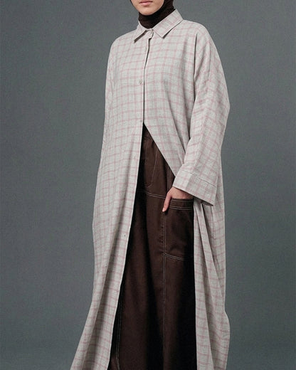 Plaid Long Dress | Modest but Chic.